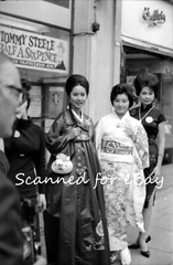 MISS WORLD 1965 ORIENTAL CONTESTANTS ON STREET PHOTO SHOOT – 15 NEGATIVES