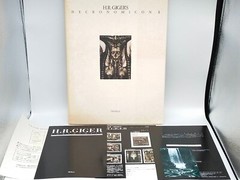 H.R.GIGER’S NECRONOMICON Ⅰ Ⅱ Set Art Book 1992 First Edition Used Rare From JP