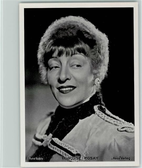 40137802 – Francoise Rosay Photo 13x18cm Movie Actor