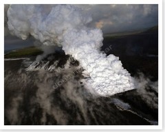 Kilauea Volcano Robust Laze Plume At Former Kapoho Bay Silver Halide Photo 2018