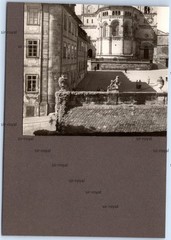Bamberg 1954 – People in Cafe Beer Garden – 1950s – Photo 9x13cm