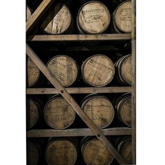 Bourbon Barrel Wall Art Photo Print, Whiskey Fine Art, Man Cave Wall Art Decor