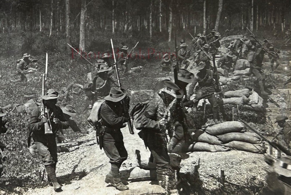 WW1 War WW1 1914-18 Gurkhas UK India Nepal Photo Stereo Vintage