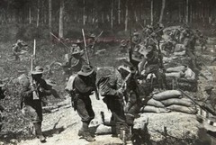 WW1 War WW1 1914-18 Gurkhas UK India Nepal Photo Stereo Vintage