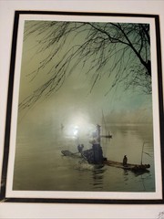 Four Boats, Hunan, 1984 Photography By Don Hong Oai Signed