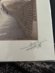 Don Hong-Oai signed ‘Unknown’ (Great Wall of China) SIGNED Print