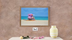 Miami Beach Pink Lifeguard Tower, High Resolution Image, Many Formats, TV Art