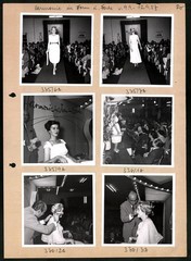 62 Photographs Barber Competition Harmony in Shape and Colour 1957, Pretty Fashion