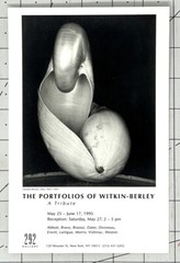 Edward Weston (1886-1953) Art Announcement Card 1995 PORTFOLIOS OF WITKIN-BERLEY