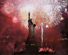 New York STATUE OF LIBERTY Glossy 8×10 Photo 4th of July Print