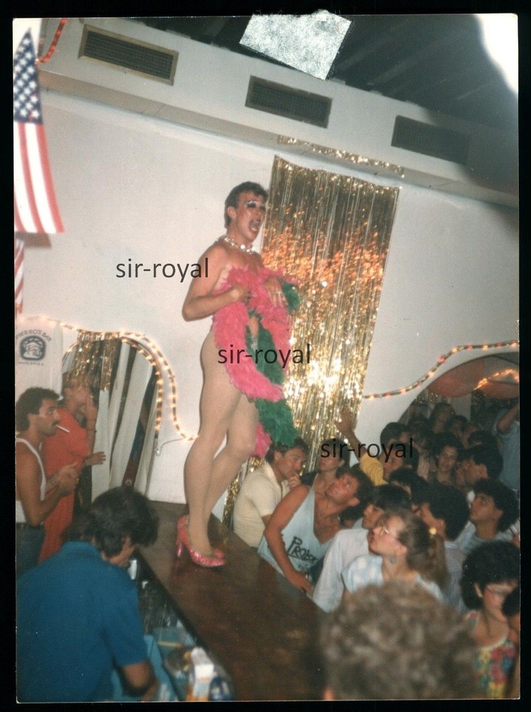 1981 – Party Schwul Trans Gay Crossdresser Travestie – 1980er – Foto 9x13cm