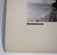 Vintage James W. Howlett Black and White Photograph, ‘Port Au Spain’