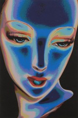 Fine Art Photograph Mannequin Face original Art from Santa Monica Studios