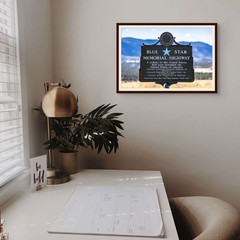 13×19 Fine Art Photography Print – Blue Star Highway – Archival Photo Paper
