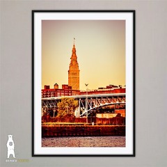 Cleveland, OH – The Terminal Tower – Vintage Style Photography Prints
