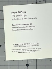 Frank DiPerna (1947-2020) Art Announcement Card Sep. 2000 The Landscape