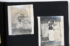 Antique Photo Album PA Conneaut Lake Pennsylvania Nurse Pets Horses Women