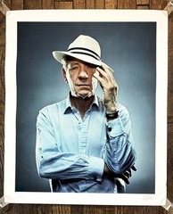 Patrick Hoelck Signed Giclee Photograph of Ian McKellen Printer’s Proof #2/4