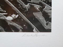 Richard Garrod, Silver Gelatin, black and white photo, Pool Cover