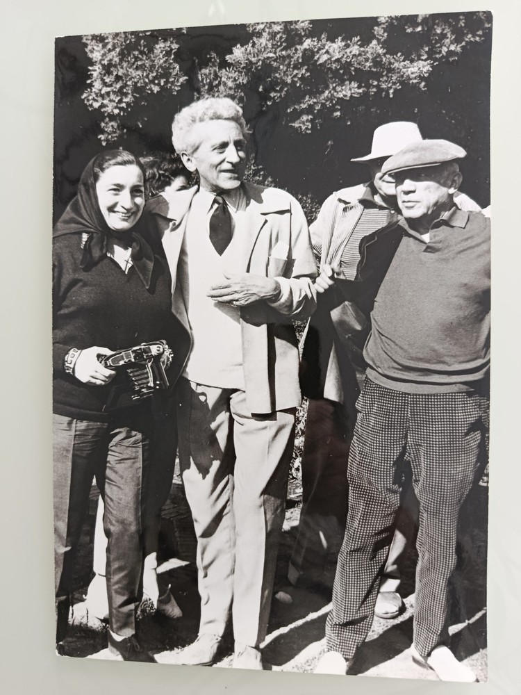 Original Vintage Photo Pablo Picasso Jean COCTEAU Jacqueline ROQUE Jean Marais