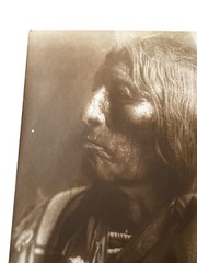 Vintage 11×14 Edward Curtis Reprint The Old Cheyenne Slow Bull Chippewa Ojibwa