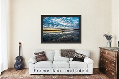 Wichita Mountains Photography Print – Picture of Sky Reflection in Oklahoma