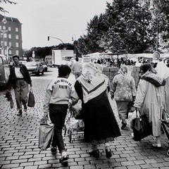 Gisela Franke Berlin Neukölln Maybachufer Weekly Market Photography 1980s