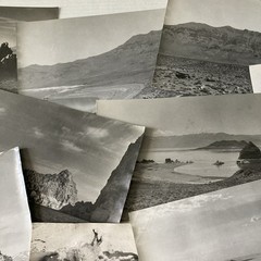 Vintage B&W Photos Pyramid Lake Nevada Landscapes Original 1950’s Lot of 16