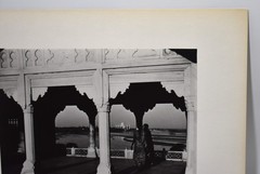 Vintage J.W. Howlett Black and White Photograph, ‘The Taj – View from the River’