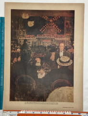 Pierre Bonnard Life Mag 1948 «At The Moulin Rouge» Perfect to Frame