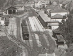 Great old negative entrance to the Gotthard railway tunnel in Göschen? 1900-1920