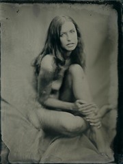 Original ART Nude COLLODION WETPLATE 18x24cm (8×10″) 020