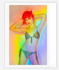 Art model Lydia Instax Wide Instant Film Print