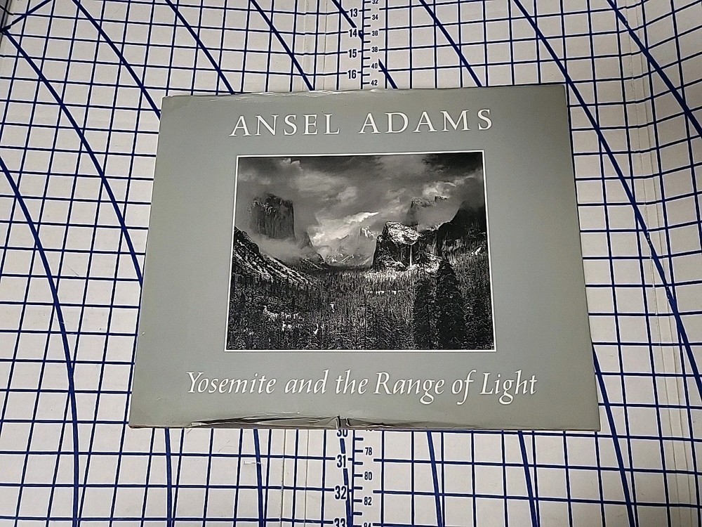 YOSEMITE AND THE RANGE OF LIGHT By ADAMS ANSEL Book FIRST PRINTING HB/DJ 1979