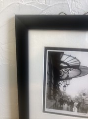 EUROPEAN SCENES «Paris Street 2004» Target Series FRAMED PHOTOGRAPH Connie Begg