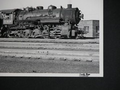 549 Locomotive Chicago & Illinois 8×10 Photograph Vtg 50s C&IM Railway Railroad