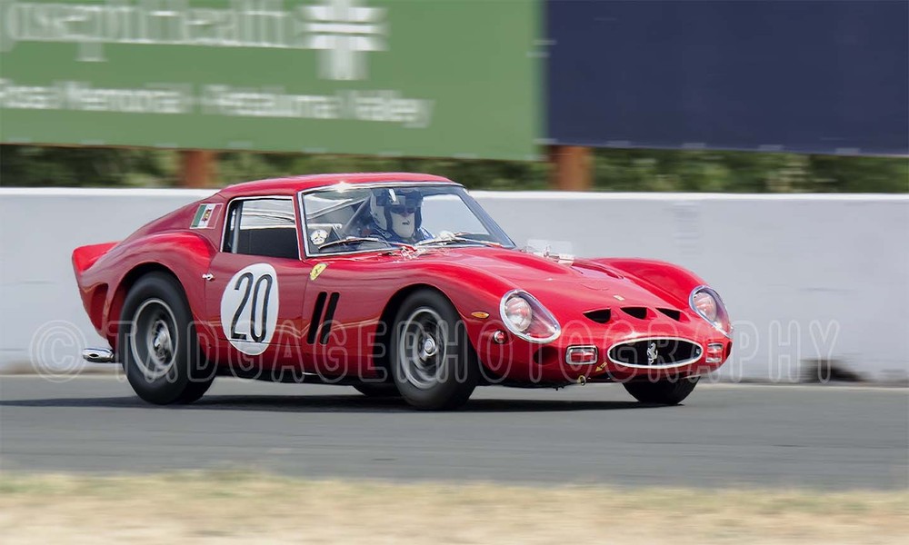 1962 Ferrari 250 GTO Vintage Classic Race Car Photo CA-1289