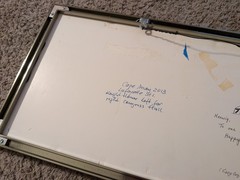 Vintage 1994 Robin L White Signed Palm Tree Tropical 23½»x10⅞»Framed Photo