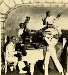 The Swing Stars, 1957 Fotofolio Art Photo Print Card 4.25”x6” Jazz Big Band