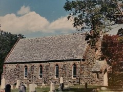 CHURCH CEMETERY ORIGINAL SIGNED ART PHOTO COLOR STETTNER VTG MATTE NJ CAMERA