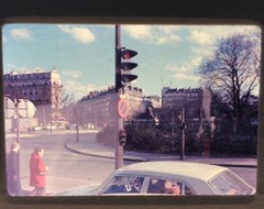 Lot Of 40 Vintage 1973 Europe Old Cars Architecture Amateur 35mm Color Slides n4