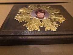 William T Eddy Picture Photograph On Wood Frame BEG Bill