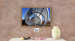 Arganzuela Footbridge Inside, High Resolution Image, Many Formats, TV Art