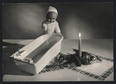 Photography Doll with Doll Bath for Christmas