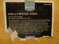 HOLLYWOOD SIGN FRAMED SIGNATURE SERIES BY JESSE KALISHER GALLERY 12 X 10»