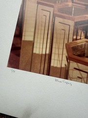 Shirley Bleviss photograph Original Mid Century Architecture Abstract Art