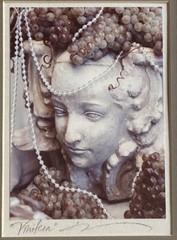 Artist Doreen Wynja Pair Vintage Photograph Art Wine Country Signed Matted EUC!!