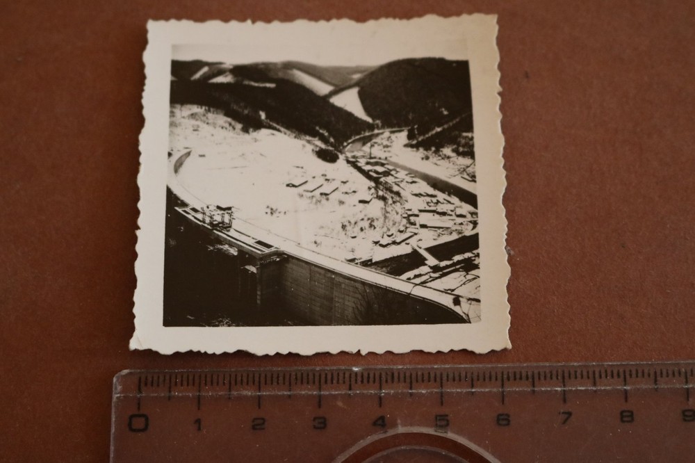 Two old photos construction? Dam unknown to me – 1930s-50s?