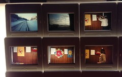 22 Old Slides Farbdias Familienfeier Munich Town Hall Marienplatz 70er 80er