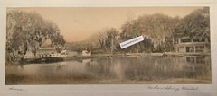 1910s 1920s DE LEON SPRINGS, FL HAND TINTED PHOTOGRAPH, WILLIAM JAMES HARRIS